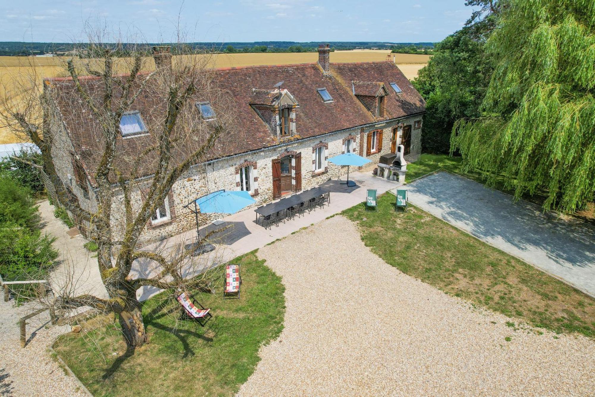 Crazy Villa Champs Corons 61 - Interior Heated Pool - 2H From Paris - 30P Les Menus Exterior photo