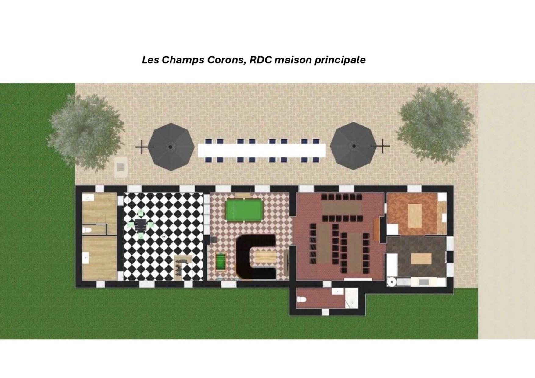 Crazy Villa Champs Corons 61 - Interior Heated Pool - 2H From Paris - 30P Les Menus Exterior photo